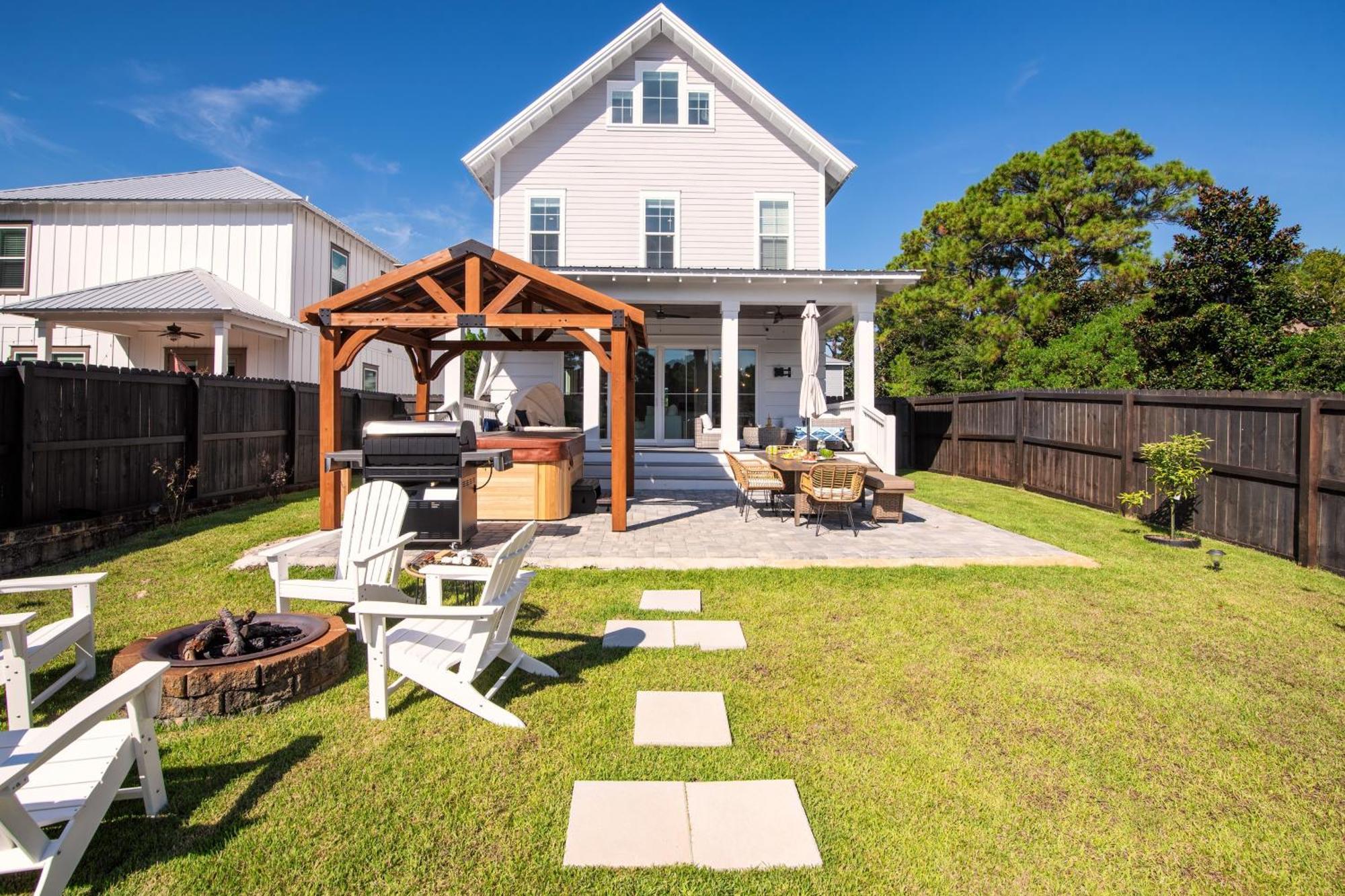 Edgewater By Avantstay Gorgeous Character Lakefront Home W Private Dock Destin Exterior photo