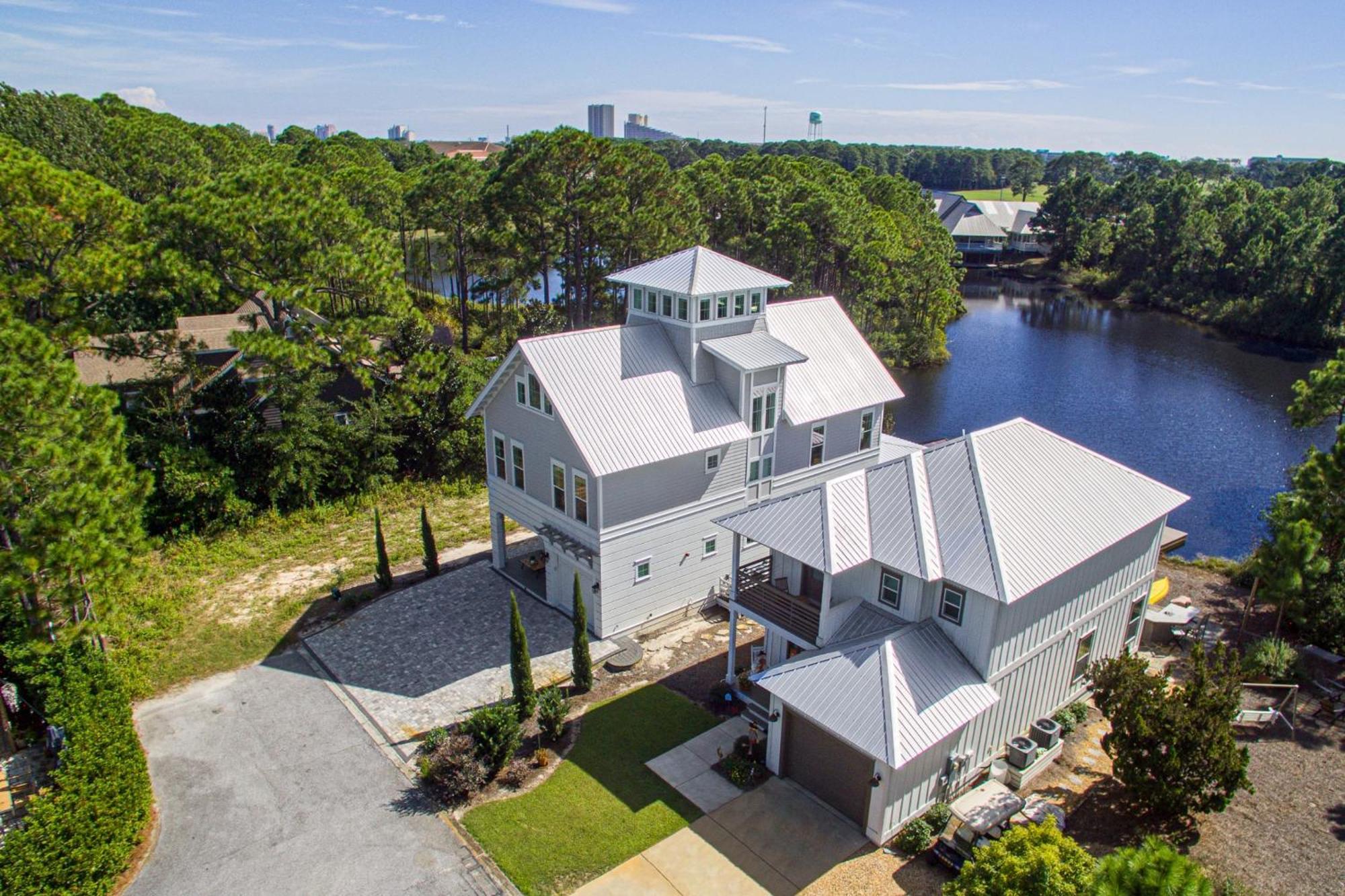 Edgewater By Avantstay Gorgeous Character Lakefront Home W Private Dock Destin Exterior photo